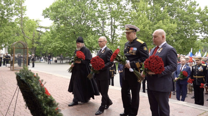 В Севастополе почтили память погибших в Великой Отечественной войне