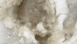 Улицы Севастополя покрылись «снежной кашей»