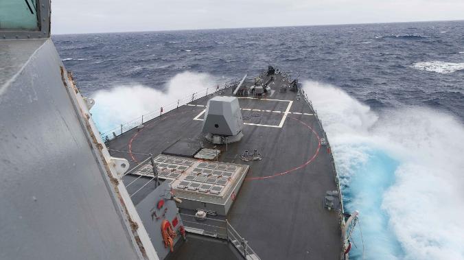 В Черном море обнаружен эсминец ВМС США