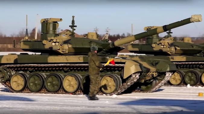 Т-90М Севастопольской бригады пройдут по Красной площади