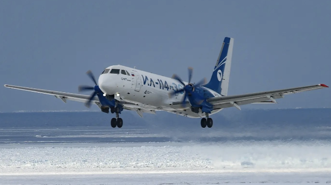Самолёт Ил-114-300 прошёл испытания в Арктике