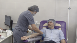 В Севастополе сотрудники Росреестра сдают кровь