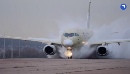 Импортозамещённый SJ-100 испытан на защиту от воды