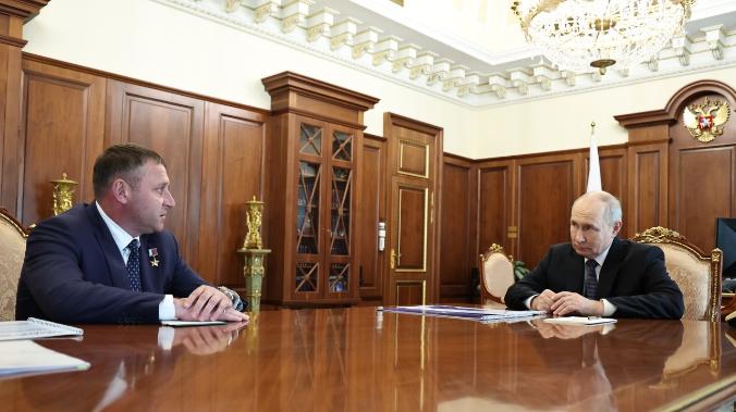 Путину доложили о безопасности Белгородской области