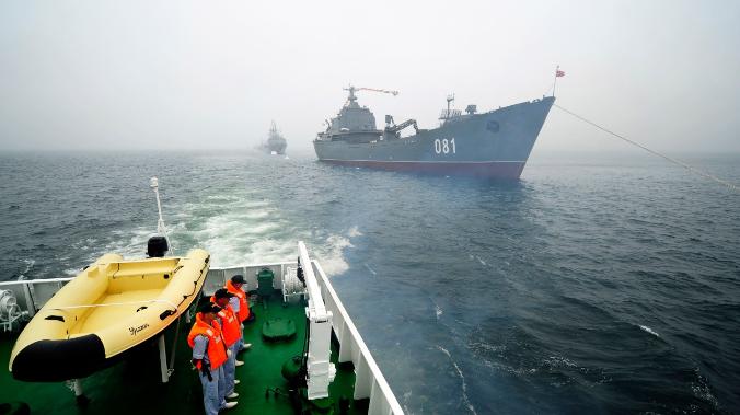 Россия и Китай патрулируют Тихий океан