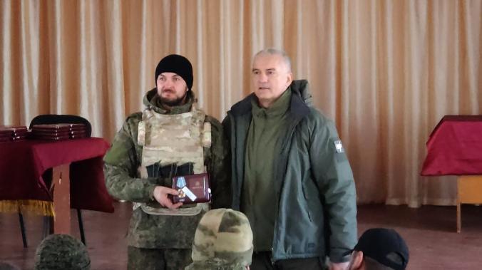 Аксёнов встретился с мобилизованными крымчанами