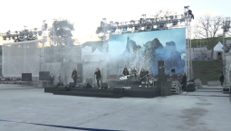 «Земляне» выступили для бойцов спецоперации в Севастополе 