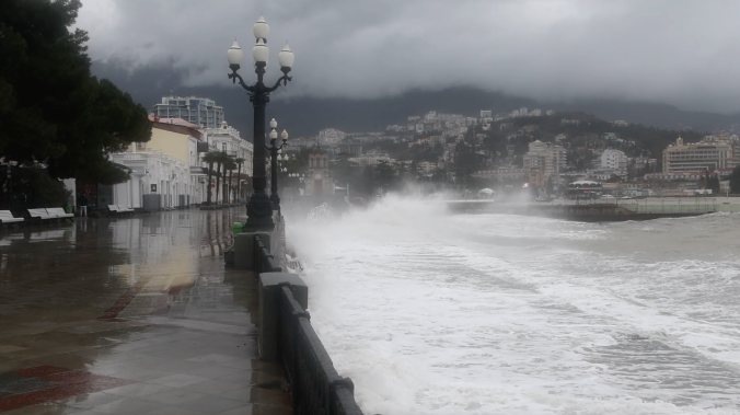 В Ялте ожидается подъём уровня воды в реках