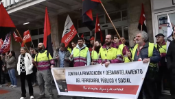 Железнодорожники Испании устроили забастовку