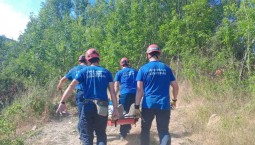 С Большой севастопольской тропы эвакуирован турист