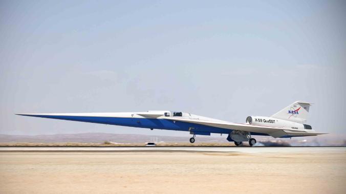 В США начали сборку «тихого» сверхзвукового самолёта X-59 QueSST