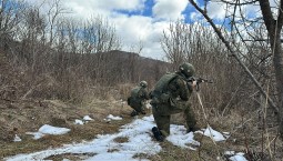 Разведчики ЮВО уничтожили условных диверсантов