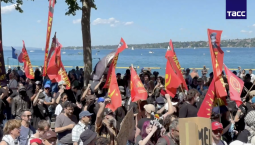 В Женеве прошли протесты в преддверии саммита G7