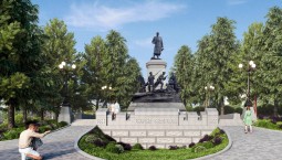 Вид обновлённого Исторического бульвара в Севастополе доработают