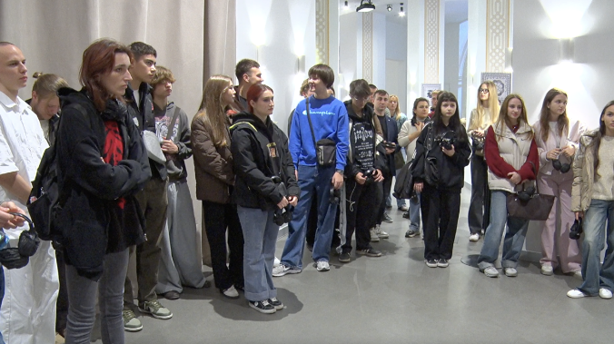 Студенты изучают историю Руси в Новом Херсонесе