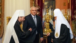 Патриарх Кирилл и Аксёнов обсудили проекты в Крыму 