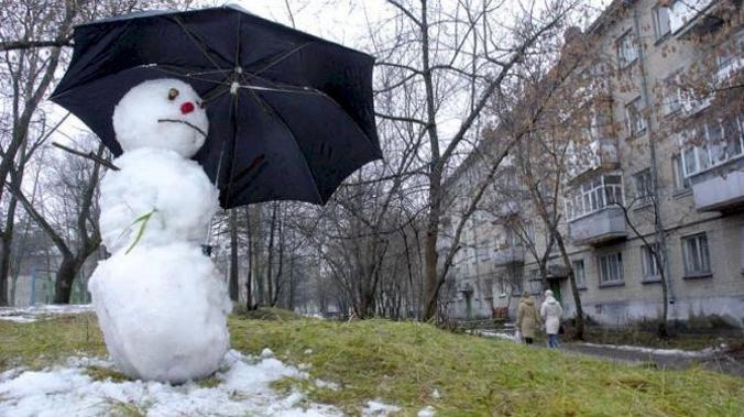 В Крым идут дожди и снегопады
