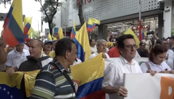 В Колумбии прошли массовые протесты против Трампа