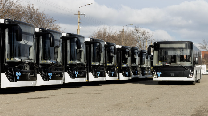 1017 автобусов и троллейбусов получил Крым за 11 лет