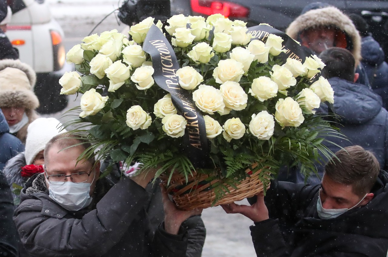 Фото градского в гробу