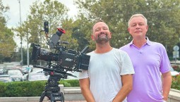 Жигунов продолжает снимать фильм в Севастополе