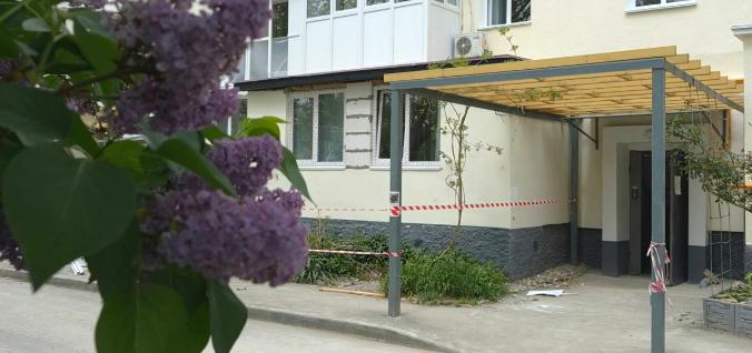 Дом №20 на улице Павла Корчагина в Севастополе восстановили на 50%