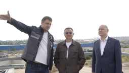 Файзуллин посетил крупные стройки в Севастополе