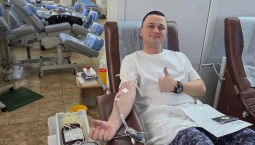 Росгвардейцы Крыма пополнили банк донорской крови 