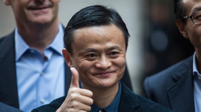  Акции Alibaba резко подорожали после долгожданного выхода в свет Джека Ма 