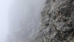 Участок Виа-ферраты на Ильяс-Кая закрыт из-за обвала