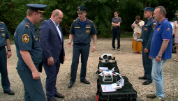 Развожаев проверил готовность спасателей к лету