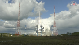 Ракета «Ангара-1.2» запущена с космодрома «Плесецк»