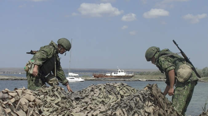 В Крыму прошли учения инженерных войск ЧФ