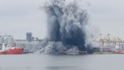 В румынском порту Констанцы взорвался дрон ВСУ