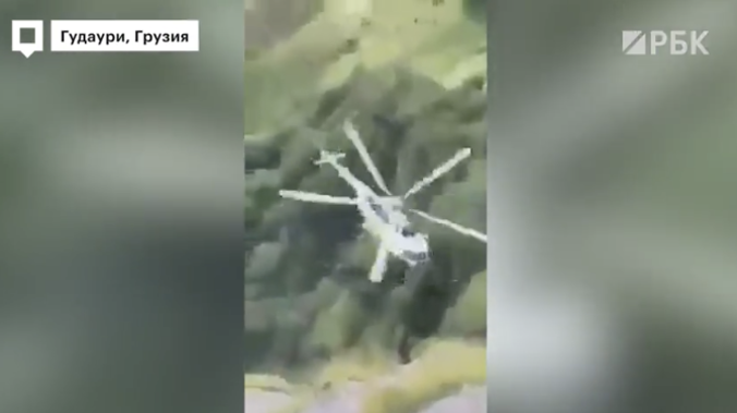 В Грузии погиб весь экипаж спасательного вертолёта  
