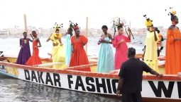 Неделя моды на рыбацких лодках прошла в Дакаре