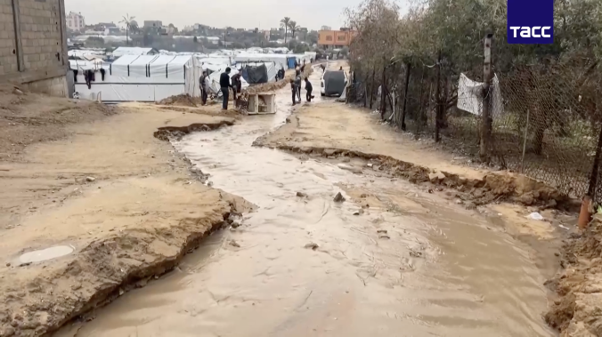 12 человек погибли в Газе из-за шторма и дождей