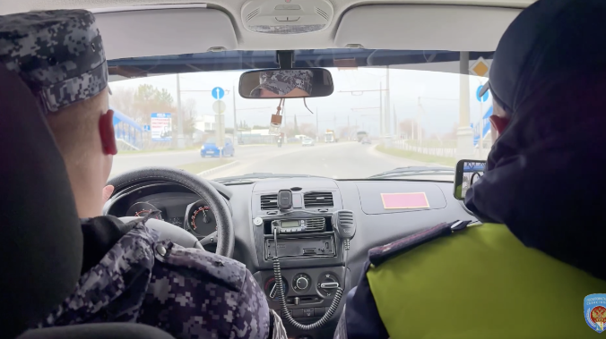  ГАИ и Росгвардия провели рейд «Маячок» 