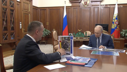 Путину доложили о создании высокоскоростного поезда