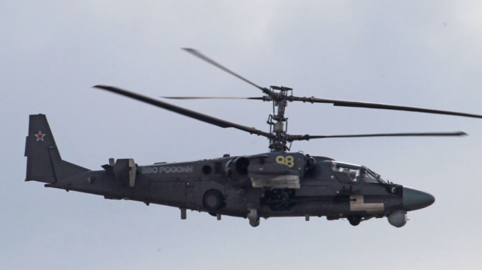 Ка-52 «Аллигатор» направлены в Южный военный округ