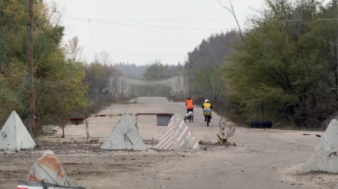 Жители Алёшек рассказали о ситуации в городе