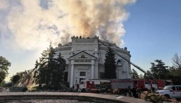 Беспилотник ВСУ атаковал здание Панорамы «Оборона Севастополя 1854-1855 годов» 