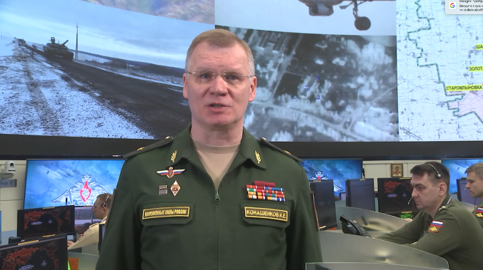 Минобороны: ракетными войсками и артиллерией в течение суток выполнено 1098 огневых задач
