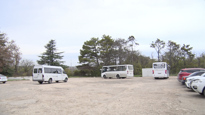 Возле Сапун-горы оборудуют остановку и парковку
