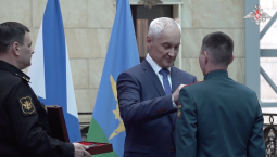 Бойцы спецоперации получили медали «Золотая Звезда»