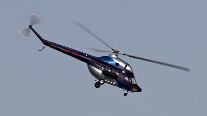 Санитарный вертолет Ми-2 потерпел крушение в Костромской области