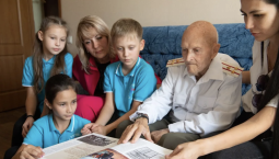 Ветерану ВОВ Кржеминскому исполнилось 98 лет