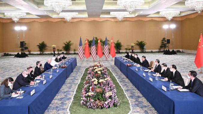 Си Цзиньпин и Джо Байден проводят встречу на полях саммита G20