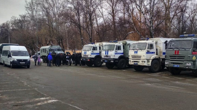В России начались несанкционированные акции протеста