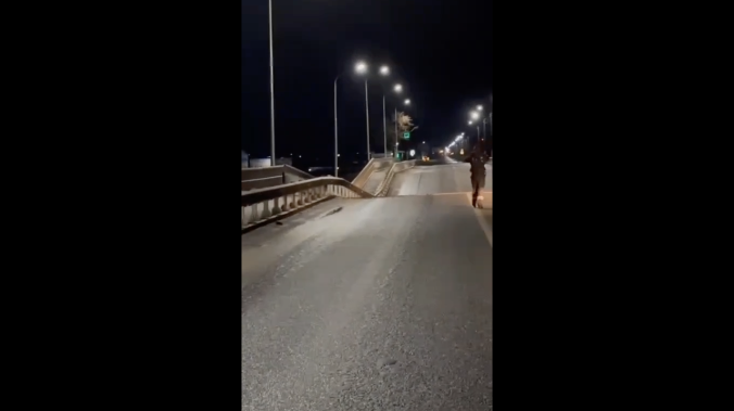 Украинские диверсанты подорвали мост в пригороде Мелитополя